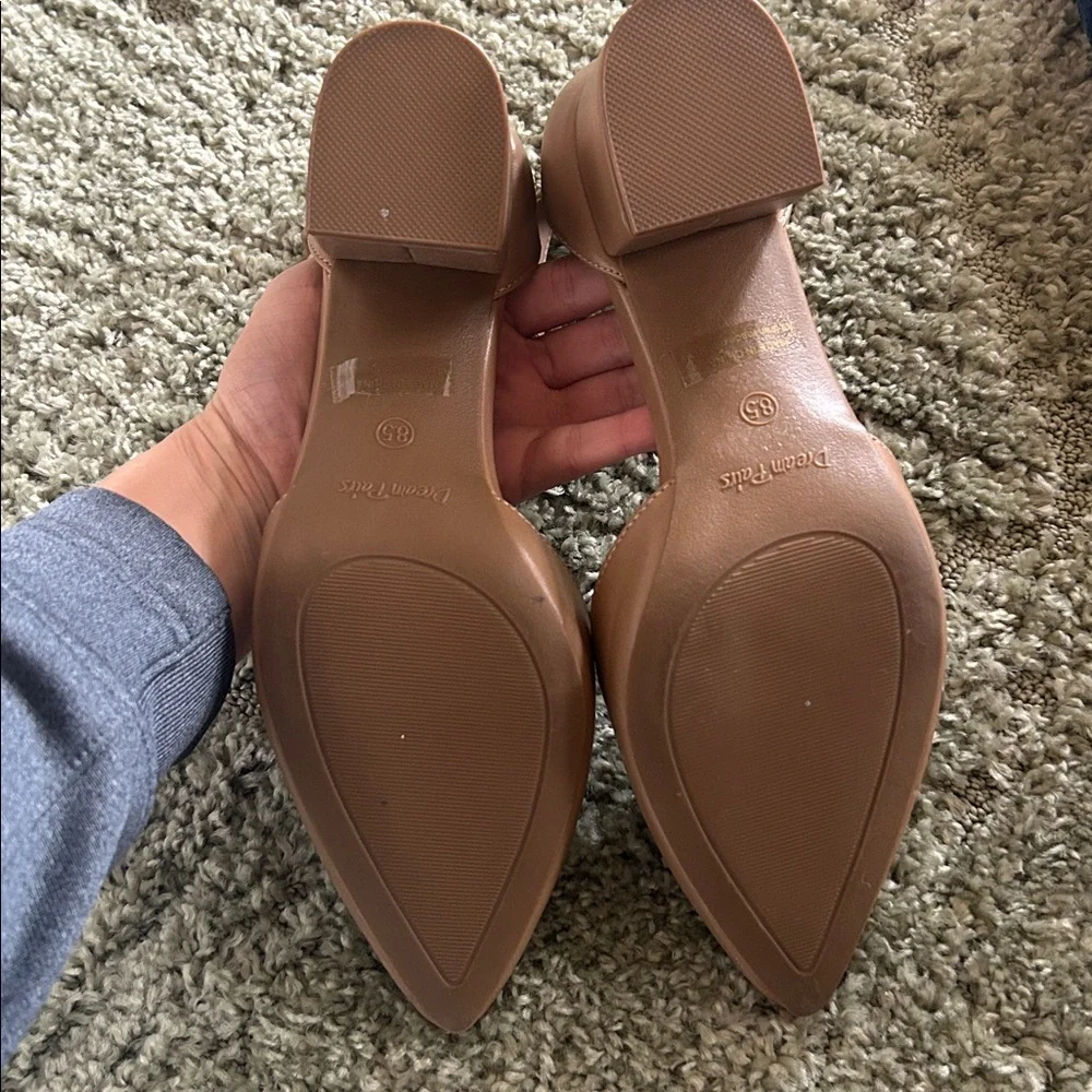 Dream Pairs Women's Brown Ankle Strap Heels - Picture 5 of 5